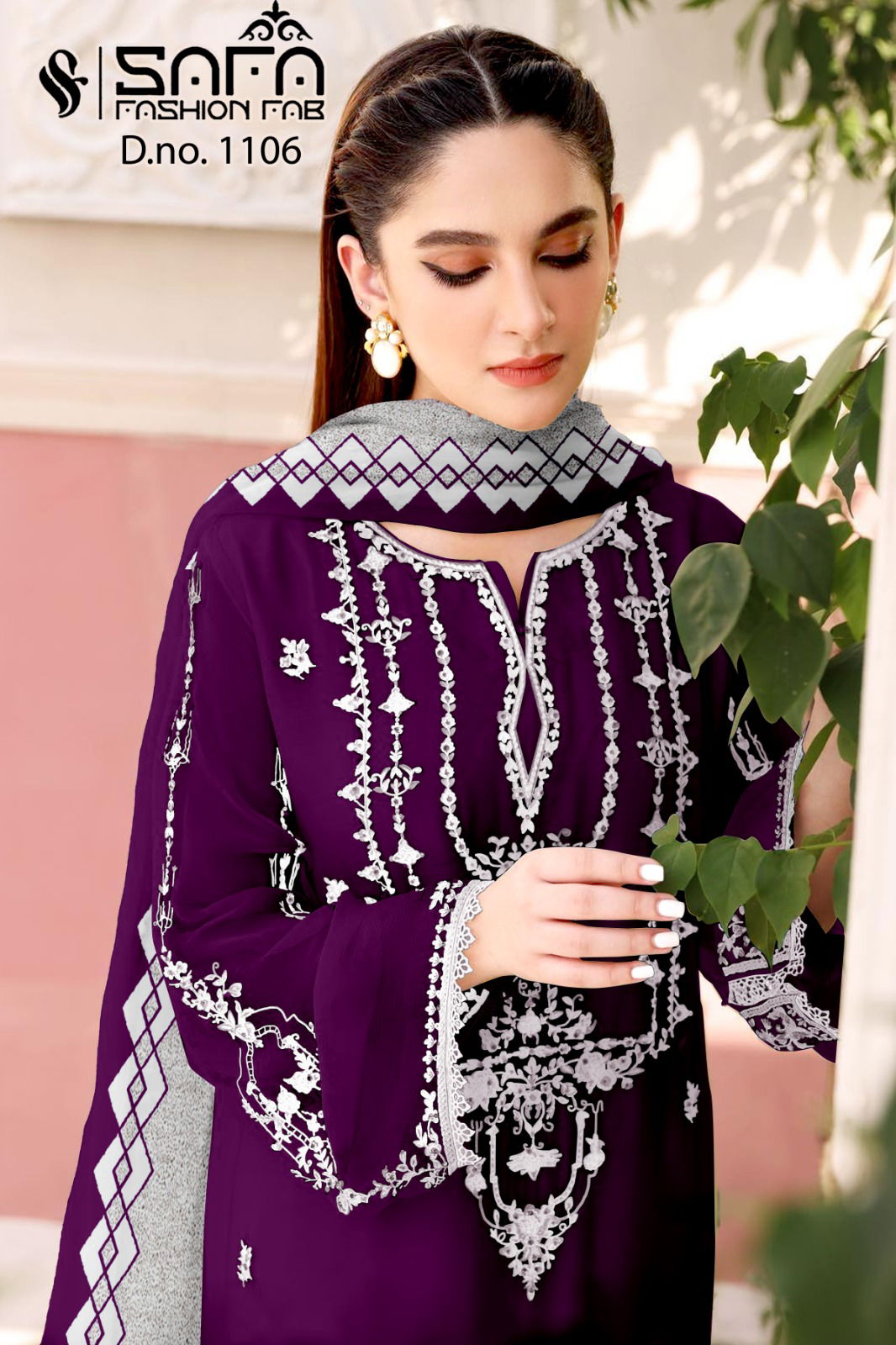 Safa Fashion 1106 Pakistani Salwar Suit Catalog